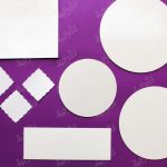 زیر کیکی و زیر دسری سفید ساده