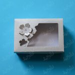 جعبه ویندوپک فلاور فرم قنادی سایز ۱۹×۱۳