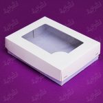 جعبه فرم قنادی سایز ۱۵×۲۰ بدون پنجره و با پنجره