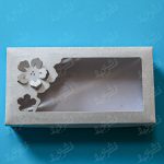 جعبه ویندوپک فلاور فرم قنادی سایز ۲۵×۱۳