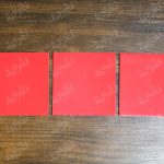 زیرکیکی مربع سایز 10  رنگ گوجه ای